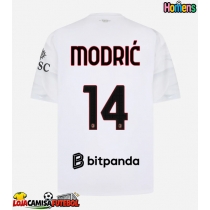 Camisa de Futebol AC Milan Luka Modric #14 Equipamento Secundário 2026-27 Manga Curta